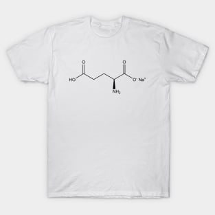 Monosodium Glutamate MSG C5H8NO4Na T-Shirt